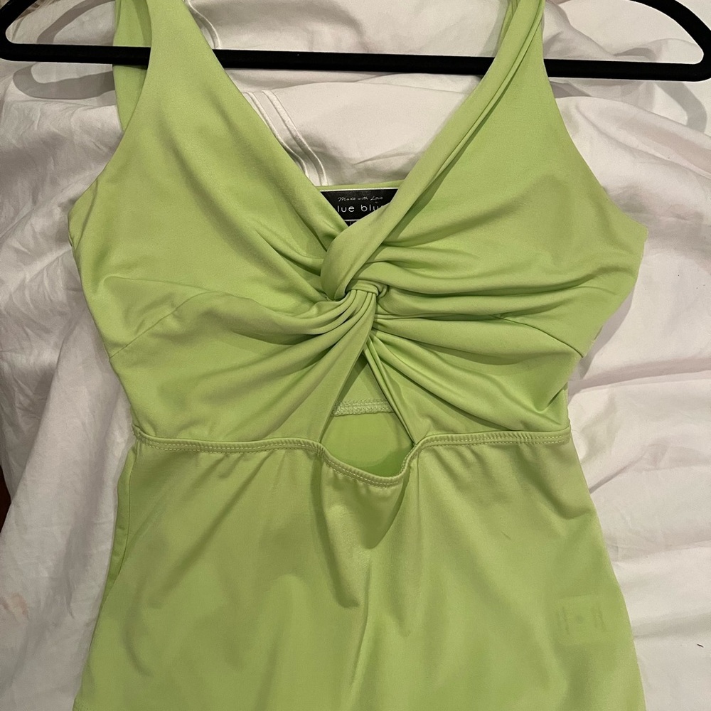 Green bodysuit